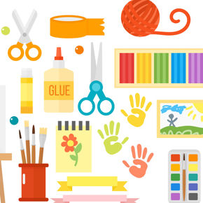 Imagen para la categoría Artículos para manualidades